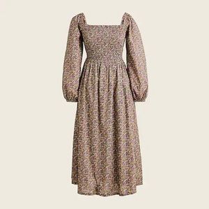NWT J.Crew Organic cotton daydream dress in Liberty® Busy Izzy